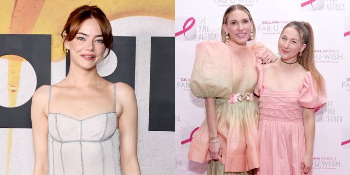 Emma Stone Reenacts the ‘First Wives Club’ Dance With Friends Jennifer Taylor & Adrien Finkel | Adrien Finkel, Diane Keaton, Emma Stone, Jennifer Taylor | Celebrity News and Gossip | Entertainment, Ph
