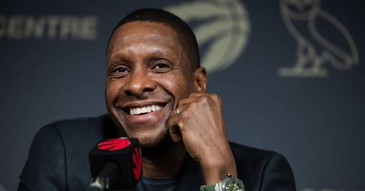 Masai Ujiri is smiling somewhere. These are his Raptors