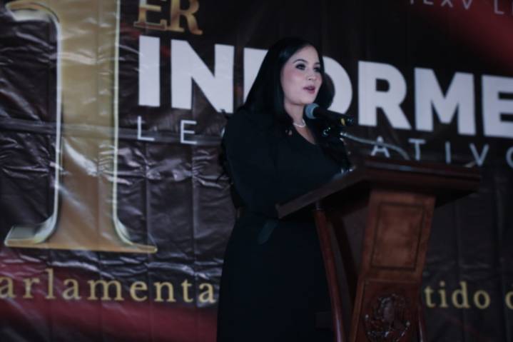 Rinden legisladores del PT su primer informe; Renata Ávila destaca su agenda feminista y de justicia social