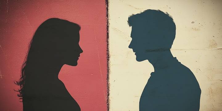 ¿Puede funcionar una pareja si cada uno de los miembros tiene posturas políticas opuestas?