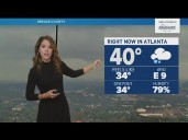 Rain moves in on Sunday