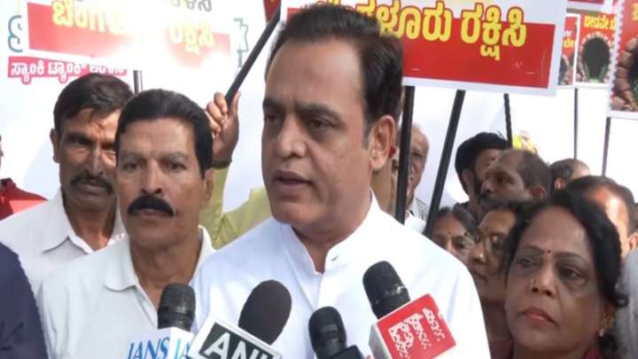 ‘Govt must change route to ensure Sankey Tank is protected’, says BJP’s Ashwath Narayan at signature campaign