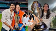 'Man Hyping His Woman!': Smriti Mandhana & Palash Muchhal Share Loving Moments Post India's World Cup Win