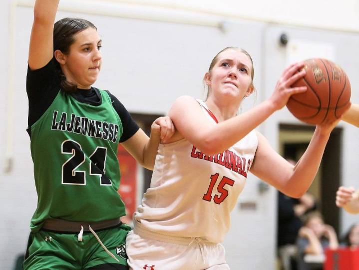 Lambton-Kent Cardinals fall short in SWOSSAA girls basketball final