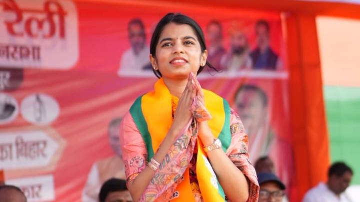 Maithili Thakur, singer-turned-politician, set to become Bihar’s youngest MLA