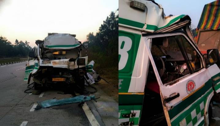 One dead, five critical as ambulance rams into stationary truck on NH