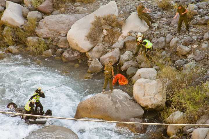 Encuentran el cuerpo de Adrián Villarroel, el joven que desapareció en el Río Maipo