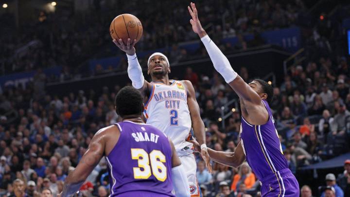 Gilgeous-Alexander outduels Doncic as Thunder trounce Lakers