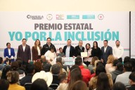 Entrega Manolo el Premio Estatal «Yo por la Inclusión»