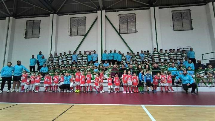 El Club Patín Bar FS presenta sus equipos en el pabellón Matías Prats