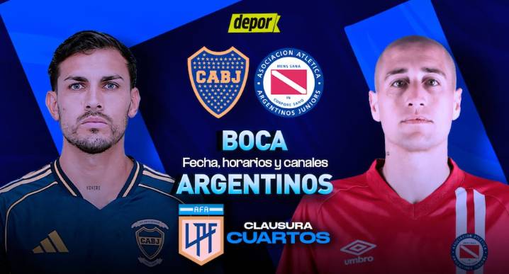 Boca vs. Argentinos Juniors: fecha, horarios y canales de TV por Liga Profesional Argentina