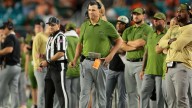 Miami football HC Mario Cristobal blasts officials for controversial personal foul call
