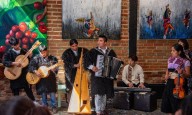 Cientos de músicos tradicionales de etnias de Chiapas honran a su patrona Santa Cecilia