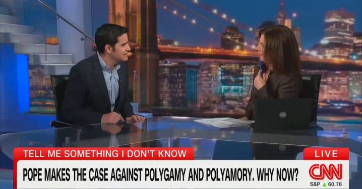 CNN Anchor Shocked to Learn Support for Polygamy in U.S. Is ‘Up Like a Rocket’