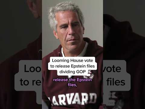 Looming House vote to release Epstein files divides GOP