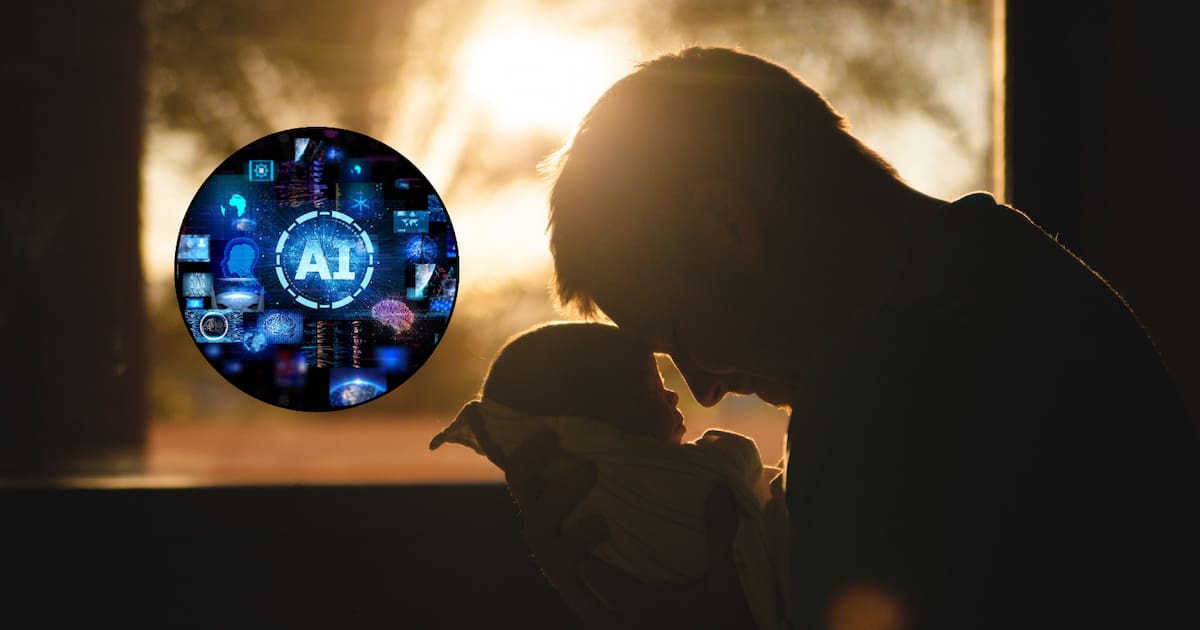 Después de 20 años de intentos, un hombre con problemas de fertilidad logró ser padre gracias a un nuevo invento con IA
