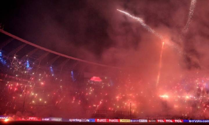 La sanción de la Aprevide a Racing por la pirotecnia en el recibimiento ante Flamengo