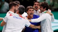 Italia venció a España y se consagró campeón de la Copa Davis por tercer año consecutivo