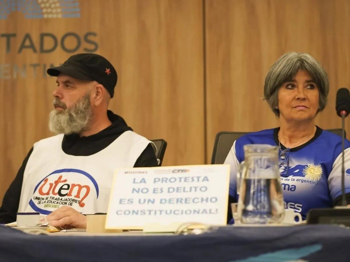 Se estableció la fecha del juicio oral contra Gurina y Sánchez, dos dirigentes docentes de Misiones