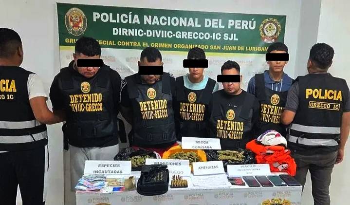 Desarticulan en Perú banda criminal integrada por venezolanos