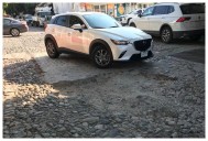 Denuncian el pésimo estado de la calle Jacarandas en Puerto Vallarta; “la arreglaron hace tres meses y hoy está peor”