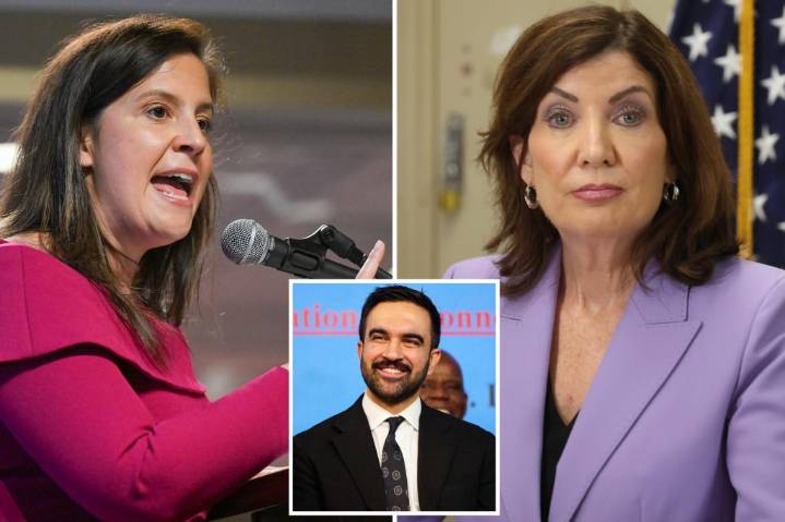 Stefanik rips Hochul for endorsing 'raging antisemite' Mamdani while accepting award from pro