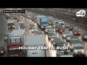 LIVE: Road conditions across the DMV as people hit the road for Thanksgiving