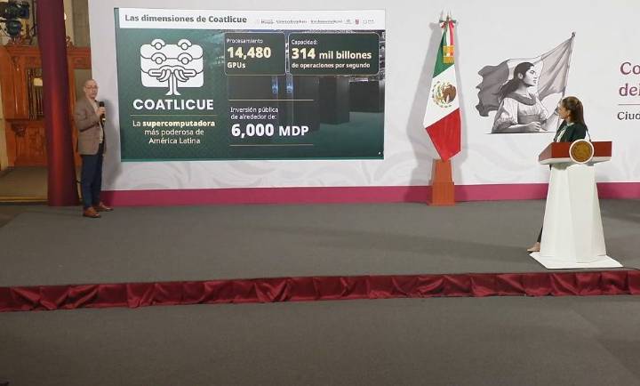 Presentan Coatlicue, la supercomputadora pública que cambiará el futuro de México