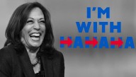 Kamala Unveils Campaign Slogan 'I'm With HAHAHA'