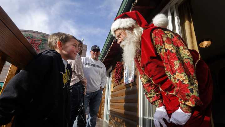 Over 30 years of Santa in Old Town Fort Collins