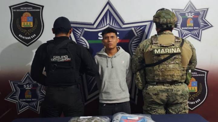 Doble detención de presuntos narcomenudistas en la Región 216