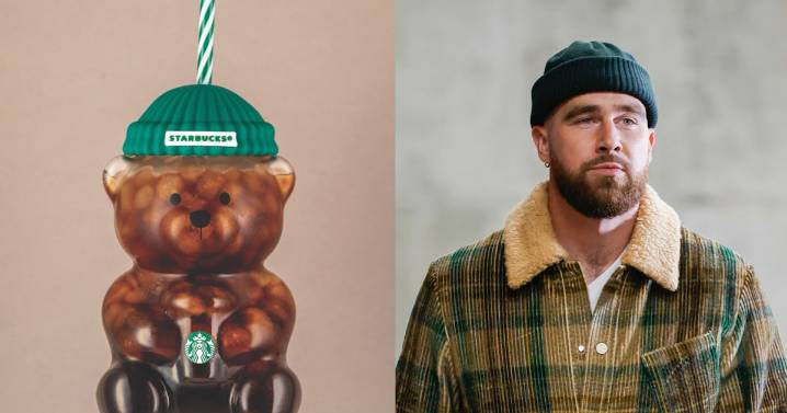 Starbucks' 2025 Holiday Merch Has A Travis Kelce