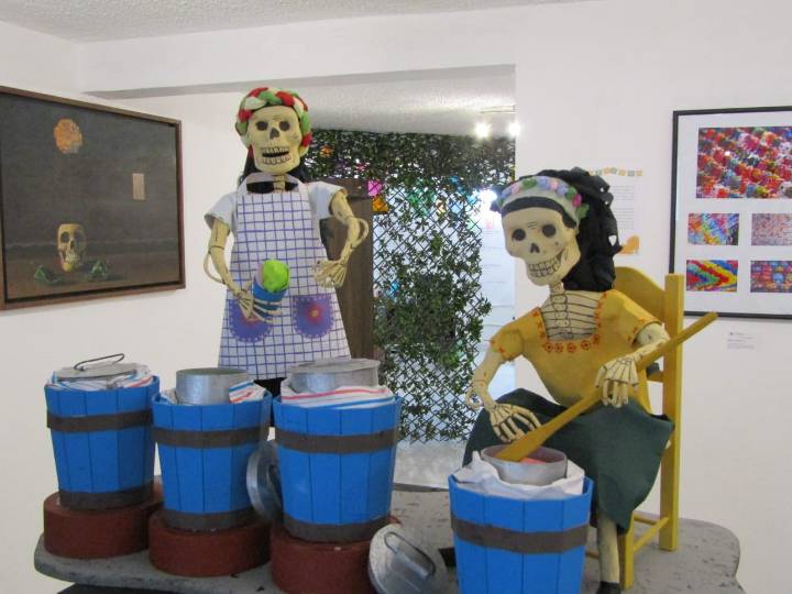 Continúa exposición Multidisciplinaria “Día de Muertos” en Ixtapaluca