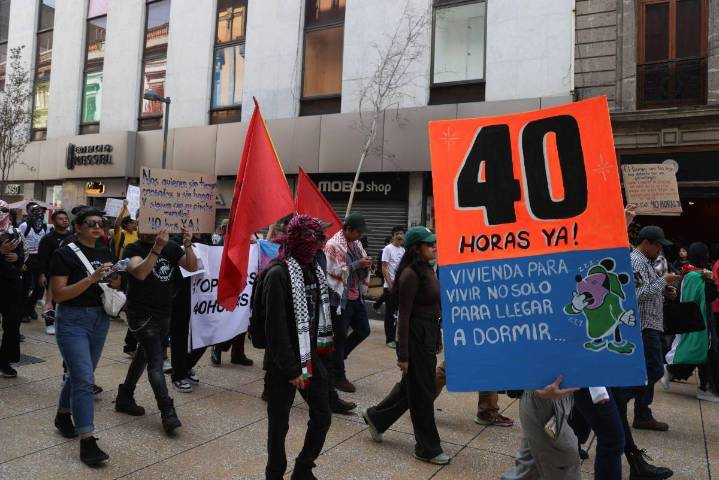 Activistas reclaman a Morena: ‘no hay voluntad política para aprobar las 40 horas’