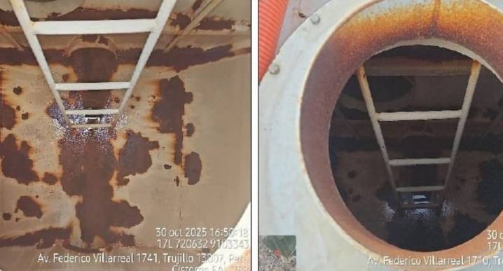 Trujillo: Sedalib distribuía agua gratis en cisternas con óxido