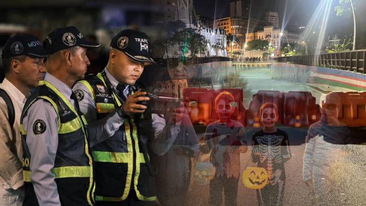 Choques, persecuciones y forcejeos con la autoridad marcaron los operativos de la celebración de Halloween en Cali
