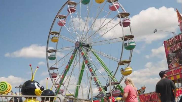 Two young girls thrown from Ferris wheel at Harvest Festival on False River