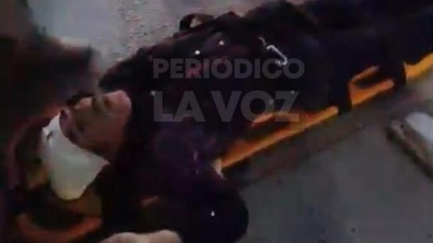 Adulto mayor sufre accidente al caer a un arroyo en la colonia Comercial