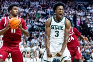 Freshman powers Michigan State to ranked victory over Arkansas