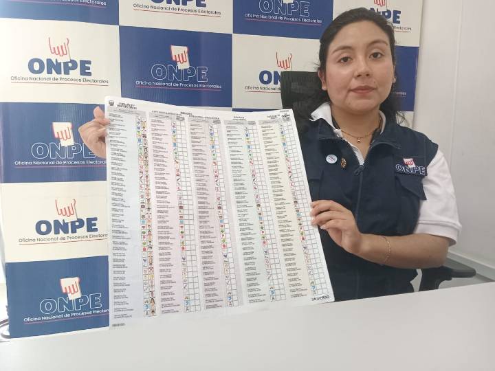 Cinco elecciones en una sola cédula: ONPE explica cómo votaremos en abril de 2026