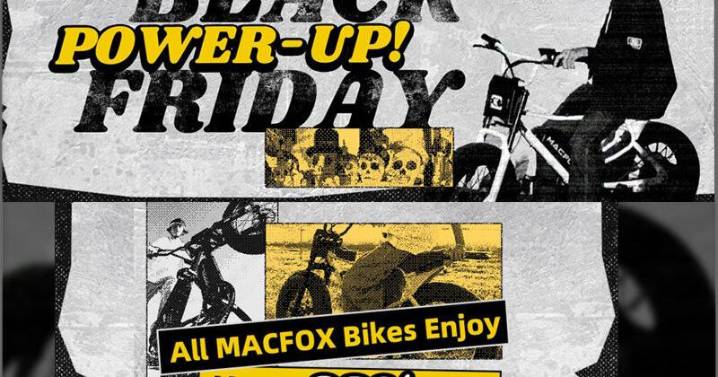 Macfox Launches Black Friday 2025 Ebike Deals on X7, X1S, M16, and X2 Models