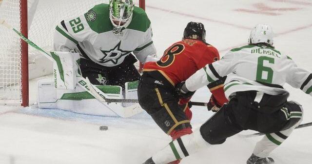 Hintz caps Stars' comeback with overtime goal in 3