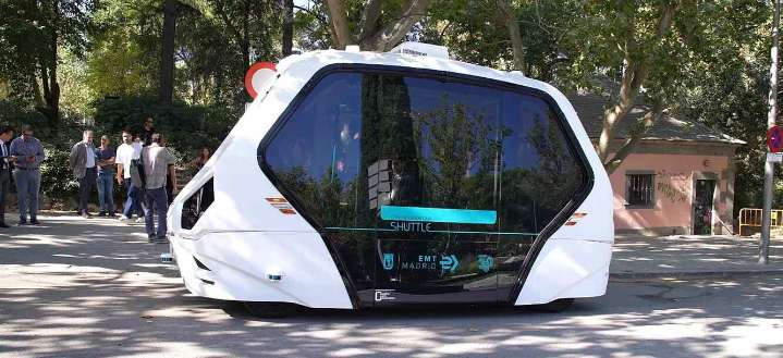 Driverless Electric Bus Eases Driver Shortages and Congestion In Madrid During Maiden Service