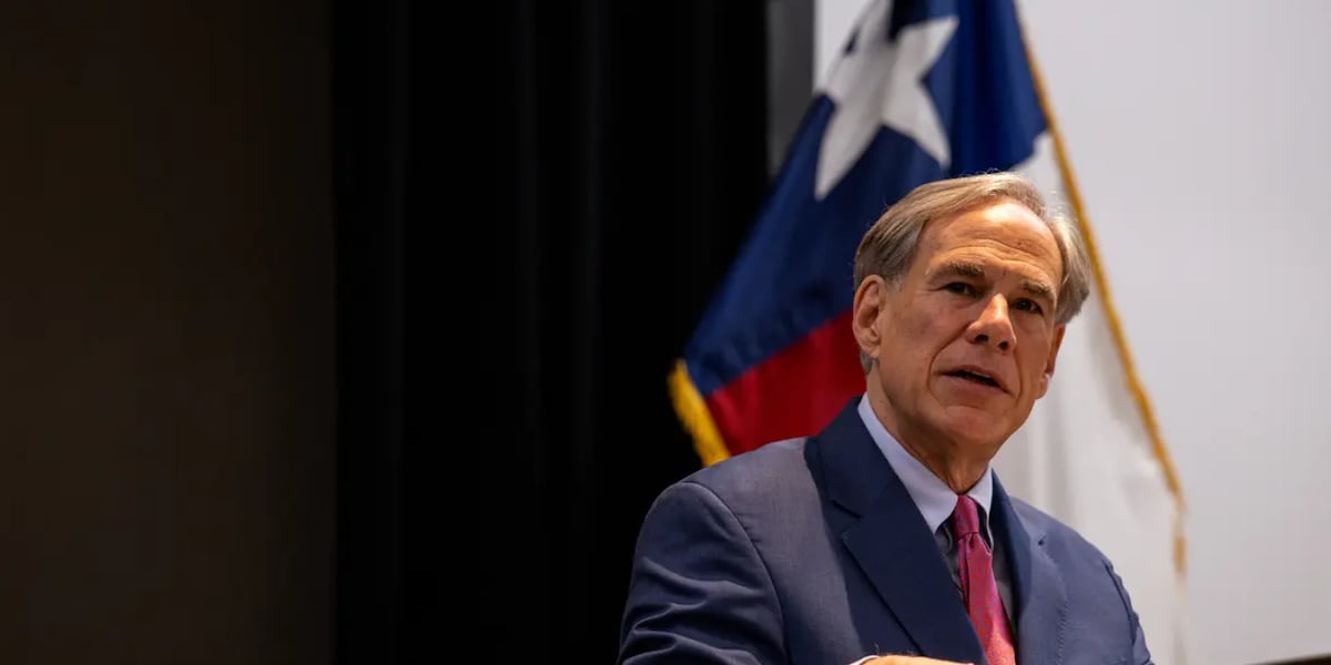 Governor Greg Abbott announces bid for re