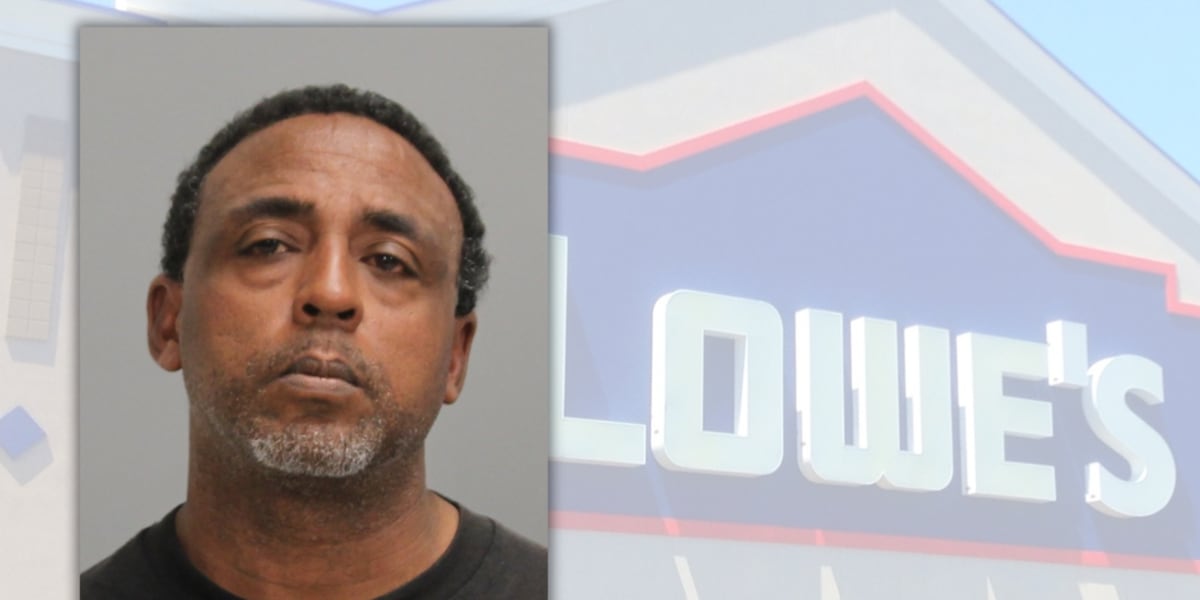 Bryan police arrest man accused of breaking into Lowe’s