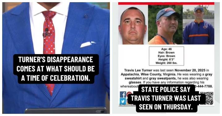 Virginia Football Coach Travis Turner Goes Missing Just as Authorities Investigate Him