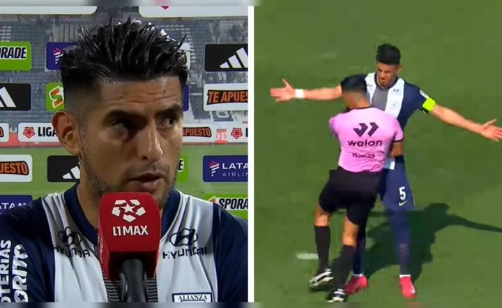 Carlos Zambrano acusa un 'arbitraje inclinado' en su contra tras nueva expulsión en Alianza Lima: "No tiene explicación deportiva"