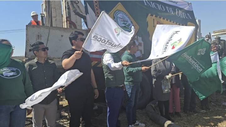 Huehuetoca inicia perforación de dos pozos para garantizar suministro de agua
