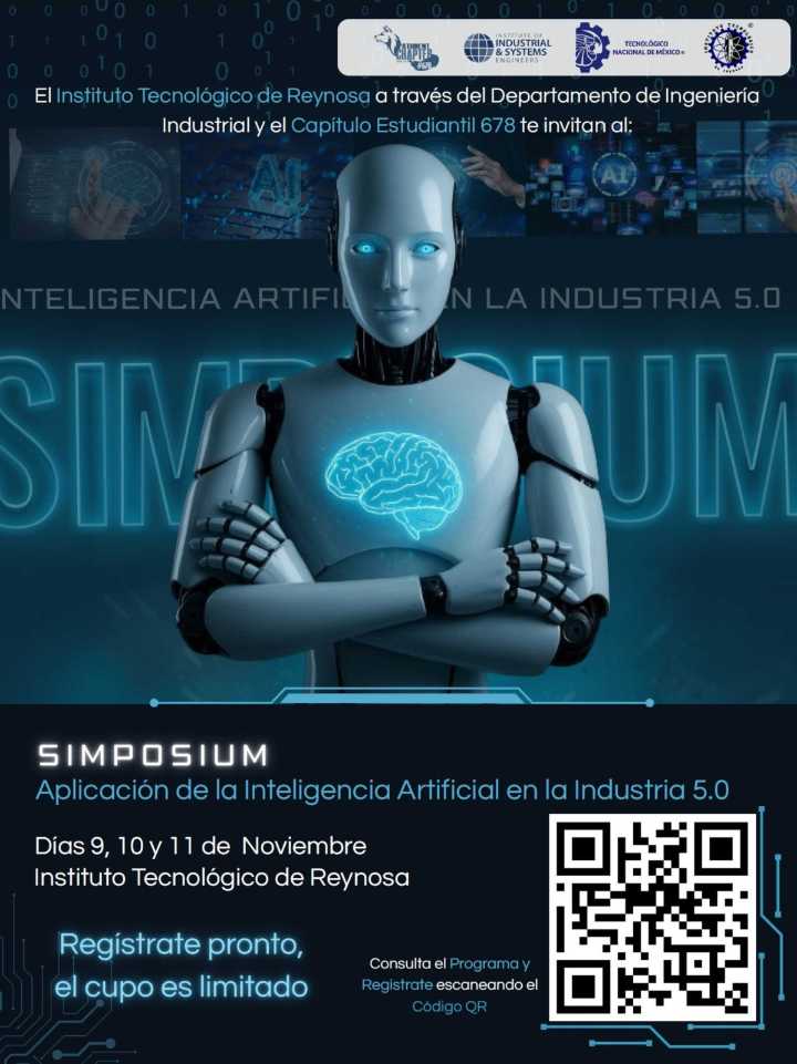 TecNM Reynosa con Simposium de Tecnología Artificial