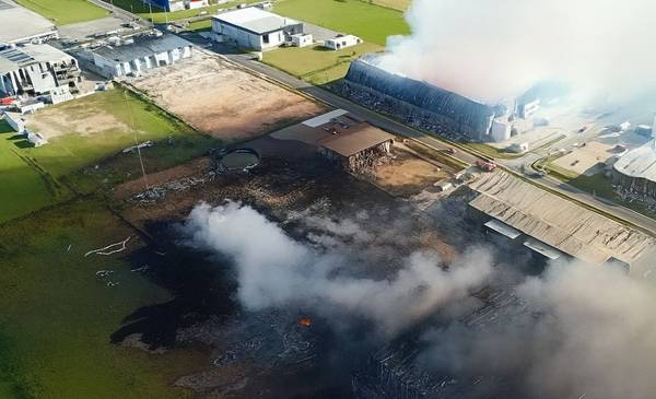 Explosión en Ezeiza: el comunicado desde el Parque Industrial tras el brutal incendio